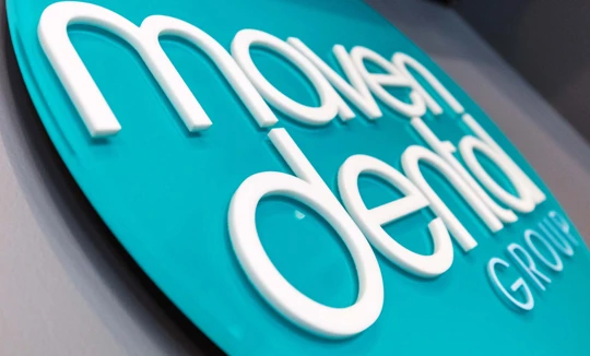 Maven Dental Group sign