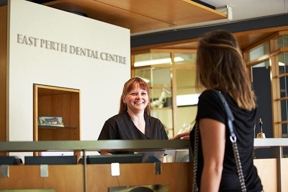 East Perth Dental Centre Reception