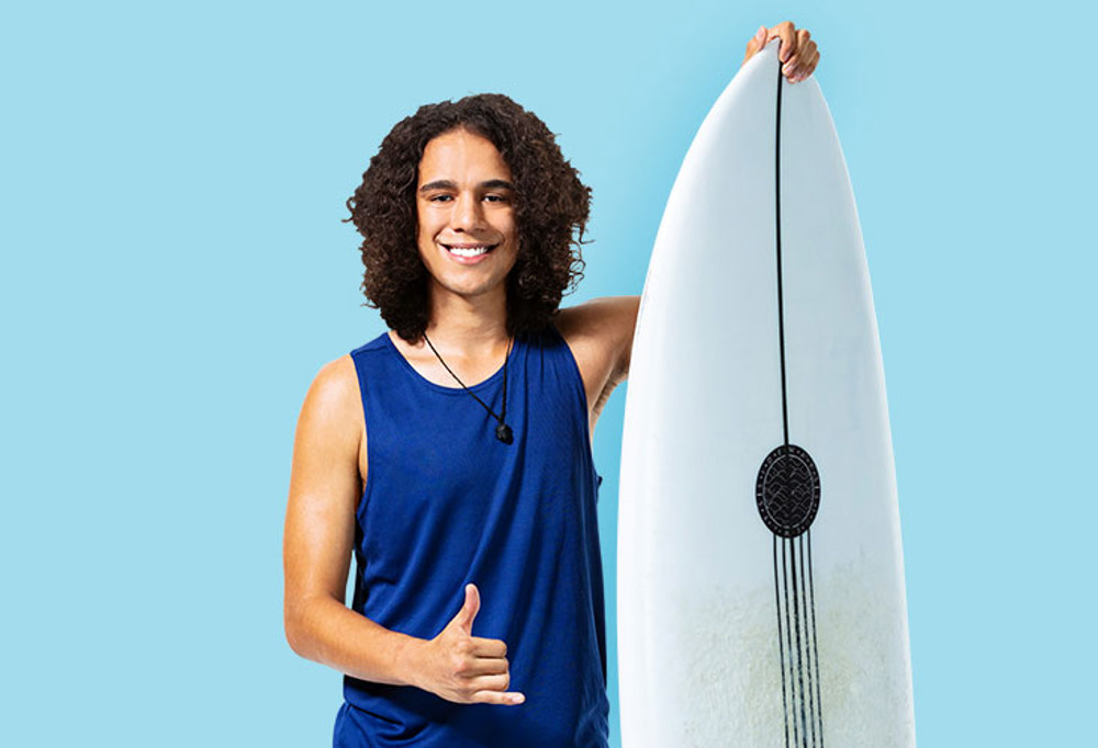 Banner Wellness Surfer Dark Blue