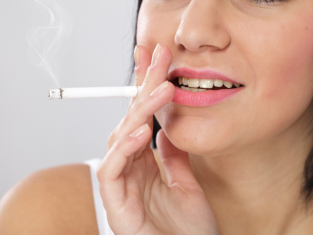 Smoking can damage your teeth