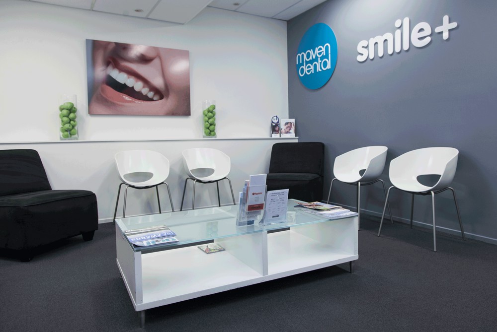 Maven Dental Southport waiting room | Gold Coast Dentist 