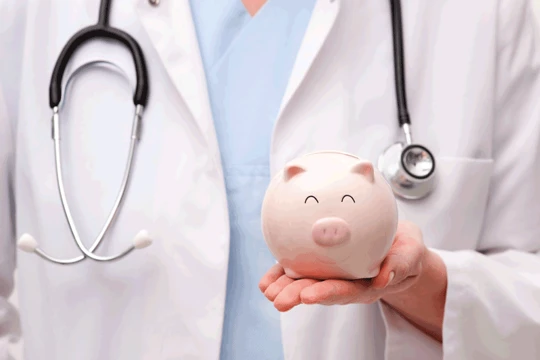 Private health Insurance piggy bank